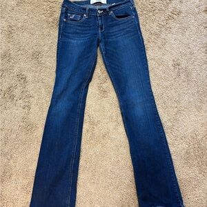 Hollister Dark Wash Bootcut Jeans - Size 5